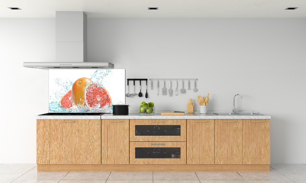 Sticlă bucătărie grapefruit