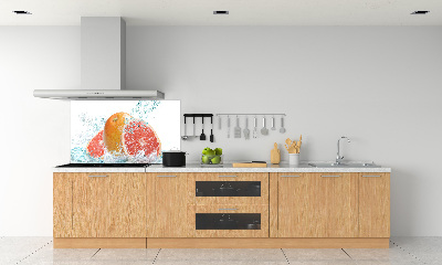 Sticlă bucătărie grapefruit