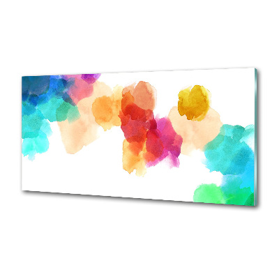 Sticlă printata bucătărie pete colorate