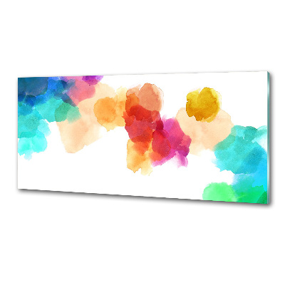 Sticlă printata bucătărie pete colorate