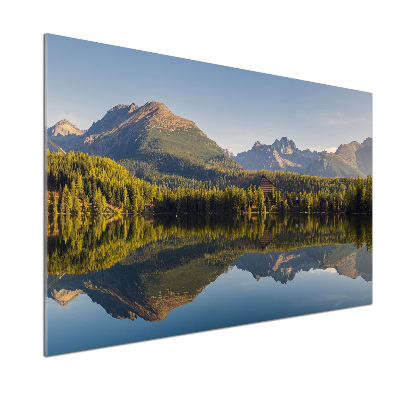 Panou sticlă bucătărie Panorama Tatry