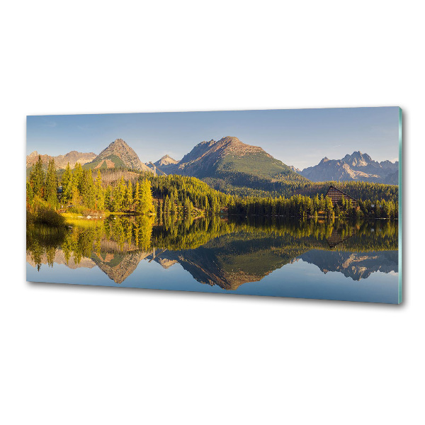 Panou sticlă bucătărie Panorama Tatry