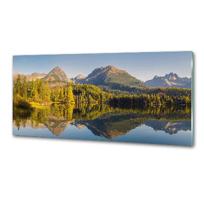Panou sticlă bucătărie Panorama Tatry