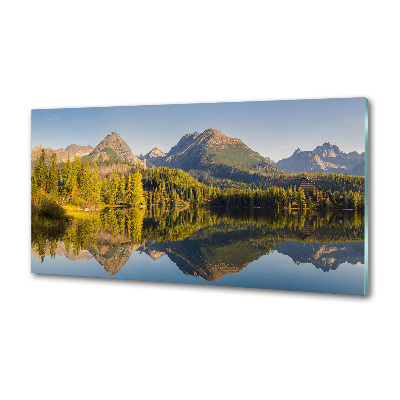 Panou sticlă bucătărie Panorama Tatry