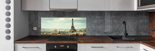 Panou perete bucătărie Turnul Eiffel din Paris