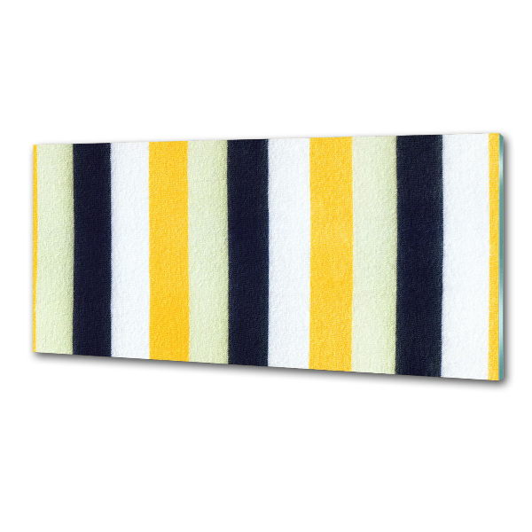 Sticlă pentru bucătărie fundal Striped
