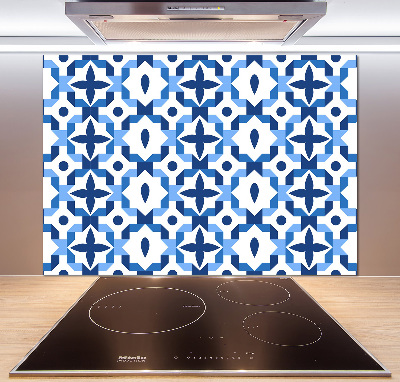 Panou perete bucătărie fundal geometrică