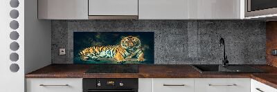 Sticlă bucătărie Tiger Cave