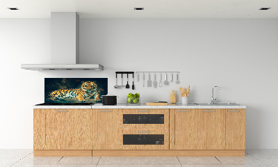 Sticlă bucătărie Tiger Cave