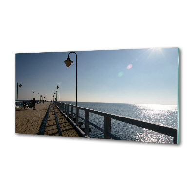Panou sticlă bucătărie Pier în Gdynia