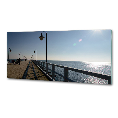 Panou sticlă bucătărie Pier în Gdynia
