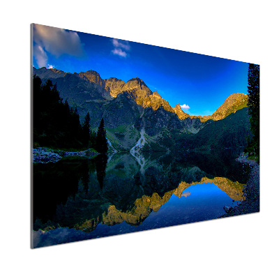 Sticlă printata bucătărie Tatry