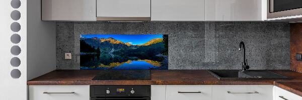Sticlă printata bucătărie Tatry
