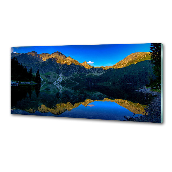 Sticlă printata bucătărie Tatry