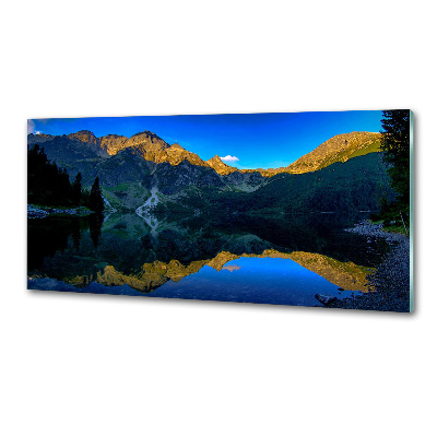 Sticlă printata bucătărie Tatry