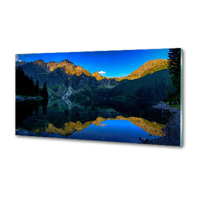 Sticlă printata bucătărie Tatry