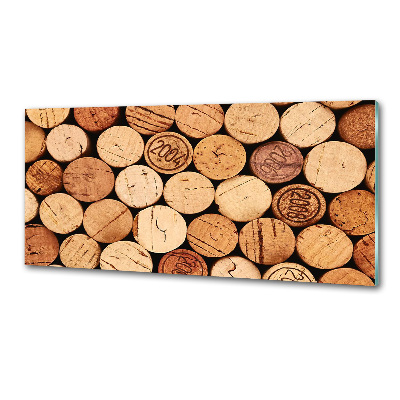 Sticlă printata bucătărie Dop de vin