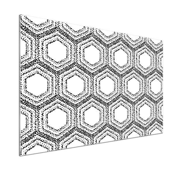Panou de bucătărie fundal geometrică