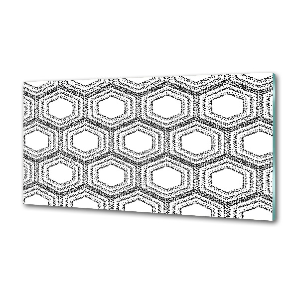 Panou de bucătărie fundal geometrică