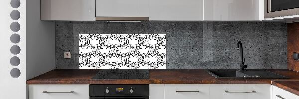 Panou de bucătărie fundal geometrică