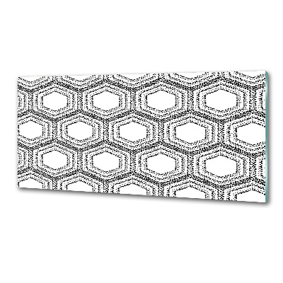 Panou de bucătărie fundal geometrică