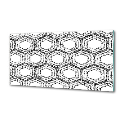 Panou de bucătărie fundal geometrică