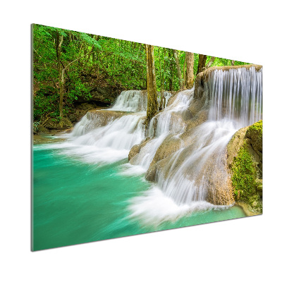 Sticlă pentru bucătărie cascade