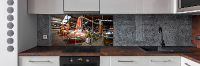 Panou sticlă bucătărie Brewhouse