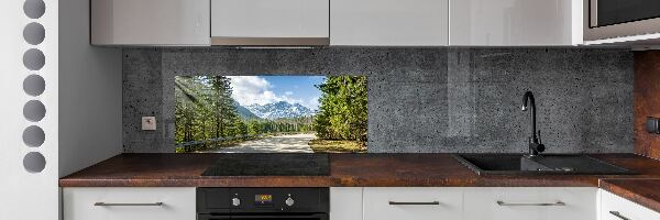Panou sticla securizata bucatarie Road Tatry