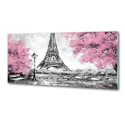 Panou sticla securizata bucatarie Turnul Eiffel din Paris