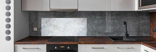 Sticlă printata bucătărie fundal de beton