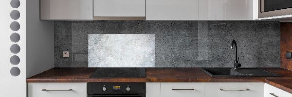Sticlă printata bucătărie fundal de beton