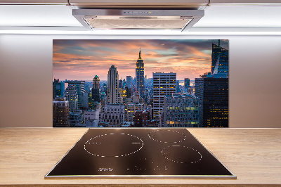 Panou sticlă decorativa bucătărie Manhattan New York City