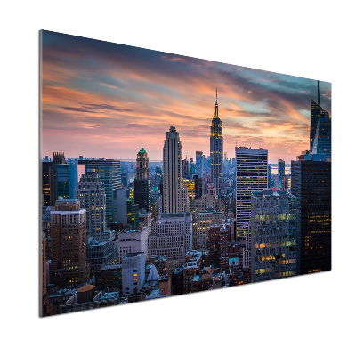 Panou sticlă decorativa bucătărie Manhattan New York City