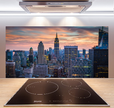 Panou sticlă decorativa bucătărie Manhattan New York City