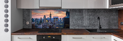 Panou sticlă decorativa bucătărie Manhattan New York City