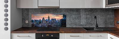 Panou sticlă decorativa bucătărie Manhattan New York City