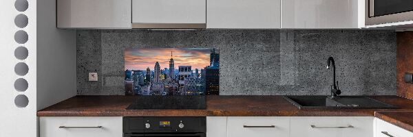Panou sticlă decorativa bucătărie Manhattan New York City