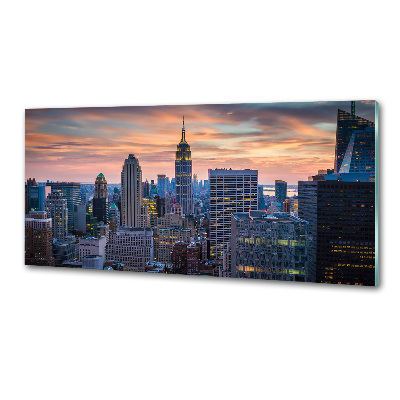 Panou sticlă decorativa bucătărie Manhattan New York City