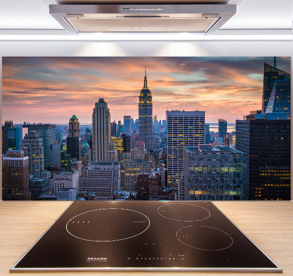Panou sticlă decorativa bucătărie Manhattan New York City