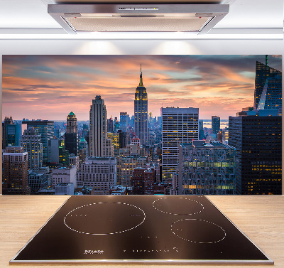 Panou sticlă decorativa bucătărie Manhattan New York City