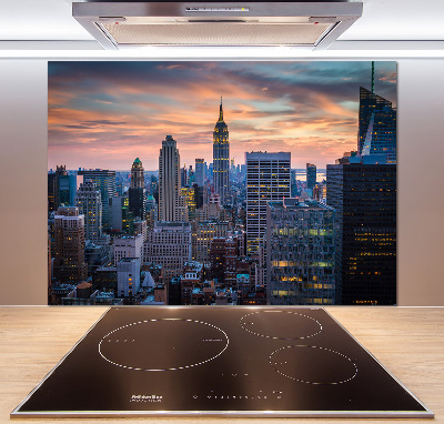 Panou sticlă decorativa bucătărie Manhattan New York City