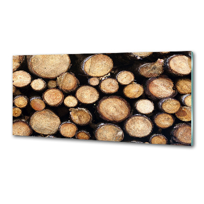 Sticlă bucătărie busteni