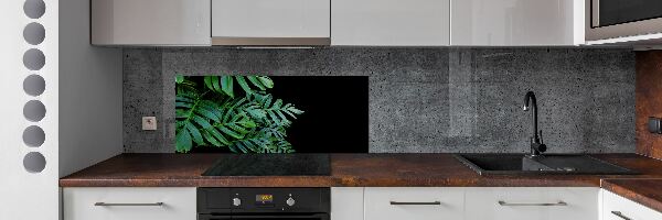 Sticlă pentru bucătărie Monstera