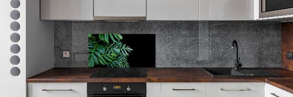 Sticlă pentru bucătărie Monstera
