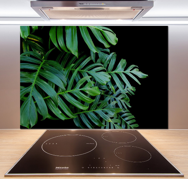 Sticlă pentru bucătărie Monstera