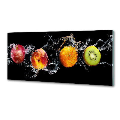 Panou perete bucătărie Fructele si apa