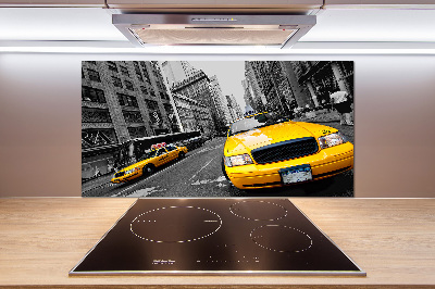 Sticlă bucătărie New York taxiuri
