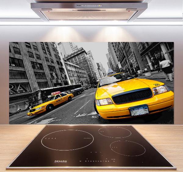 Sticlă bucătărie New York taxiuri
