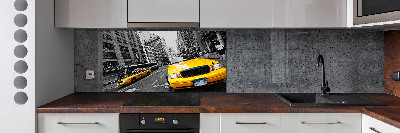Sticlă bucătărie New York taxiuri